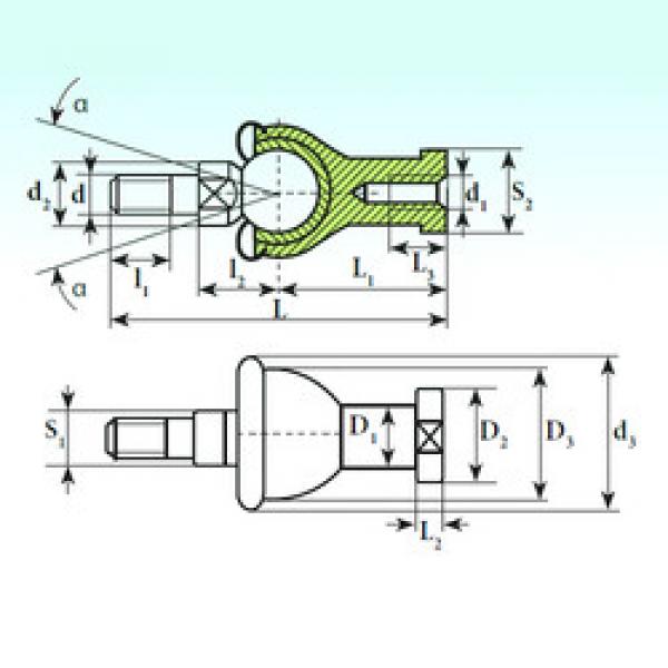 підшипник SQZ 8 C RS ISB #1 image