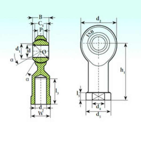 підшипник TSF.R 25 ISB #1 image