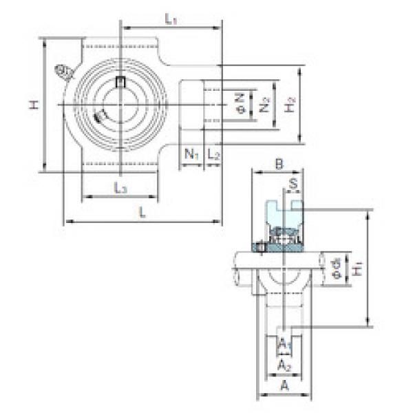 підшипник UCTX16 NACHI #1 image