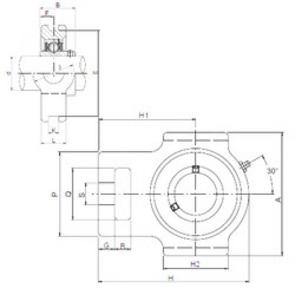 підшипник UCTX11 CX #1 image