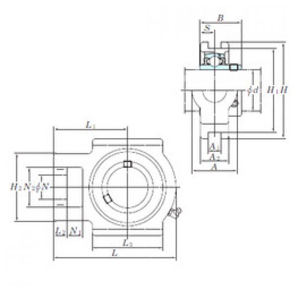 підшипник UCTX07-23E KOYO #1 image