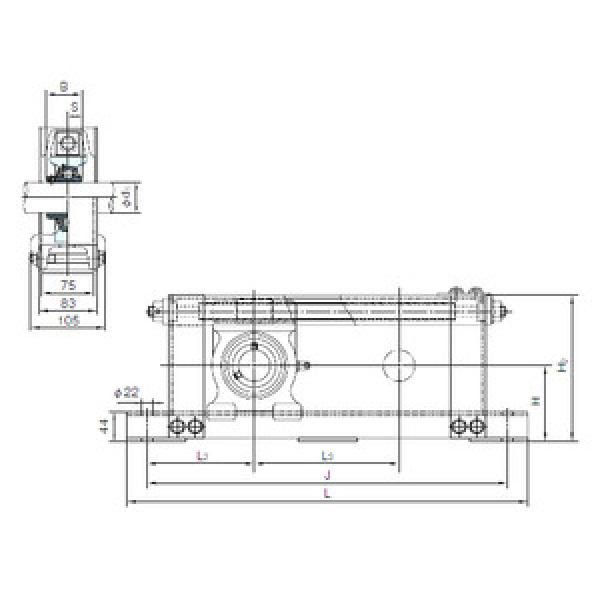 підшипник UCTU212+WU700 NACHI #1 image