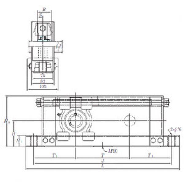 підшипник UCTU209-700 KOYO #1 image