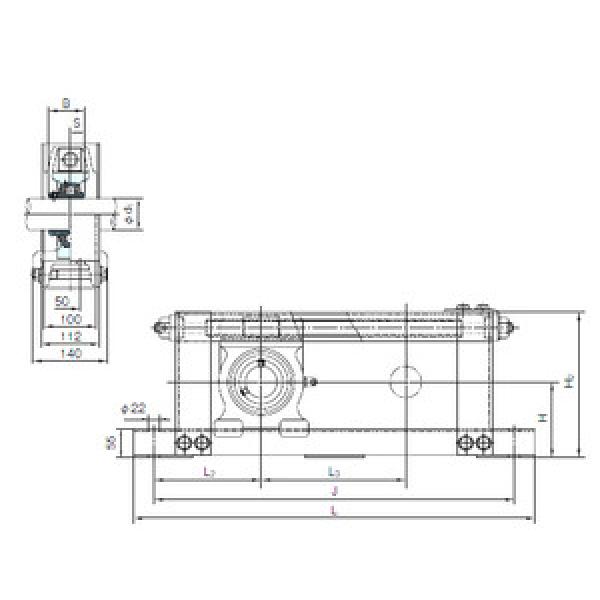 підшипник UCTU314+WU600 NACHI #1 image